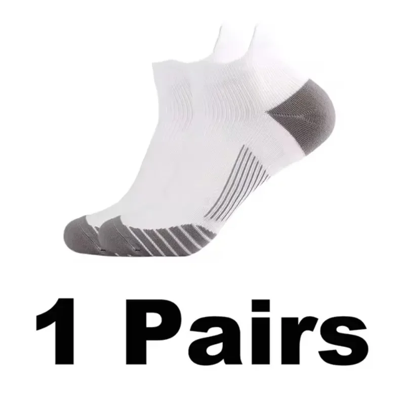 1 paire de chaussettes de cheville de sport, tricot épais, coupe basse, respirantes, séchage rapide, pour le fitness en plein air, la course à pied, la randonnée, résistantes à l'usure, chaudes 1 paire de chaussettes de cheville de sport, tricot épais, coupe basse, respirantes, séchage rapide, pour le fitness en plein air, la course à pied, la randonnée, résistantes à l'usure, chaudes
