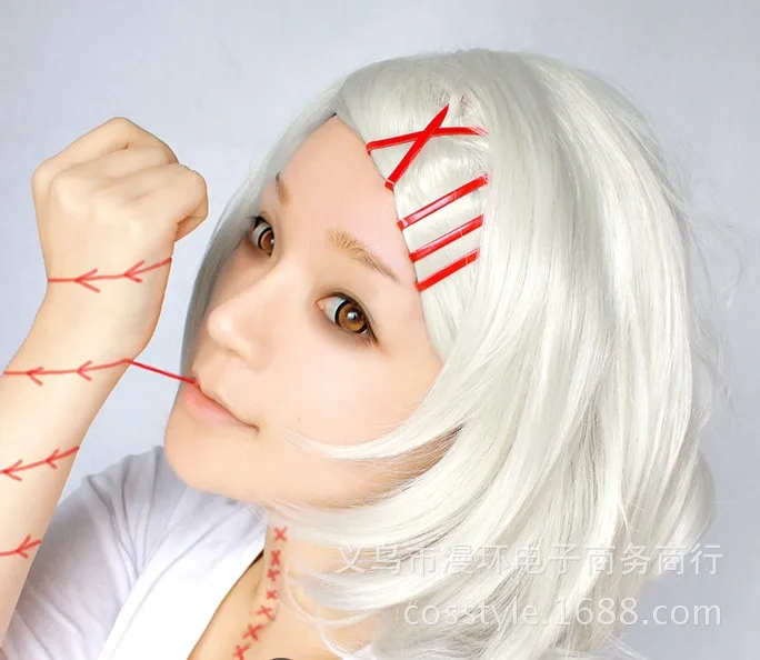 Épingle à cheveux rouge tokyo ghoul juzo suzuya kagerou, 5 pièces/lot, projet tateyama ayano, accessoires quotidiens, couvre chef, accessoires de cosplay Épingle à cheveux rouge tokyo ghoul juzo suzuya kagerou, 5 pièces/lot, projet tateyama ayano, accessoires quotidiens, couvre chef, accessoires de cosplay