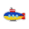 patchs de broderie de paysage tropique pour filles, appliques de style hawaïen, badges de vie de surf de plage adhésifs, étiquette de rentabilité ha, autocollants en tissu