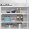 séparateur extensible blanc, panneau de couches rétractables sans poinçon pour le rangement de garde robe, étagère de cuisine et de salle de bains, diviseurs de dortoir