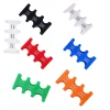 porte monnaie porte monnaie couleur unie multi positions, distributeur de pièces de monnaie en plastique, boîte de rangement de pièces de monnaie, porte monnaie japonais