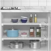 séparateur extensible blanc, panneau de couches rétractables sans poinçon pour le rangement de garde robe, étagère de cuisine et de salle de bains, diviseurs de dortoir