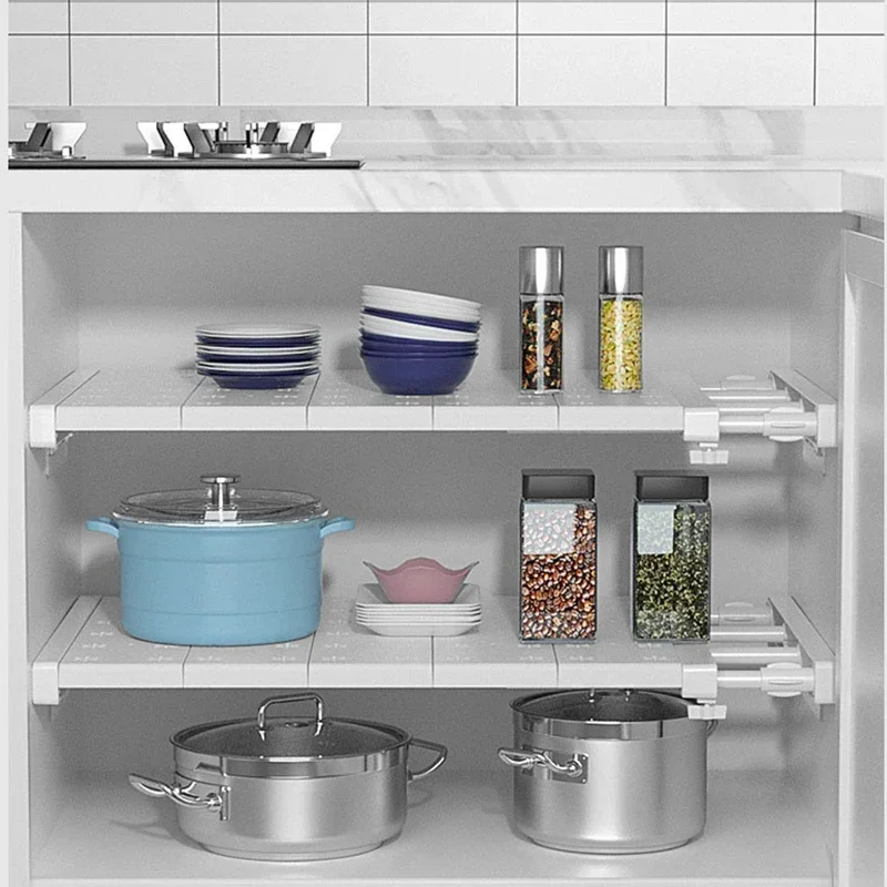 séparateur extensible blanc, panneau de couches rétractables sans poinçon pour le rangement de garde robe, étagère de cuisine et de salle de bains, diviseurs de dortoir séparateur extensible blanc, panneau de couches rétractables sans poinçon pour le rangement de garde robe, étagère de cuisine et de salle de bains, diviseurs de dortoir