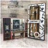 séparateur de pièce, vanité, boutique de bricolage, thé intemporel, matrices de découpe de jardin japonais, scrapbooking pour la fabrication de papier, cadre de carte, artisanat sans timbres