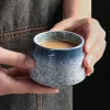 tasse à café en céramique de style japonais, verres à vin, tasses à eau, cadeau, vente en gros, tasses à thé simples en porcelaine de 200ml