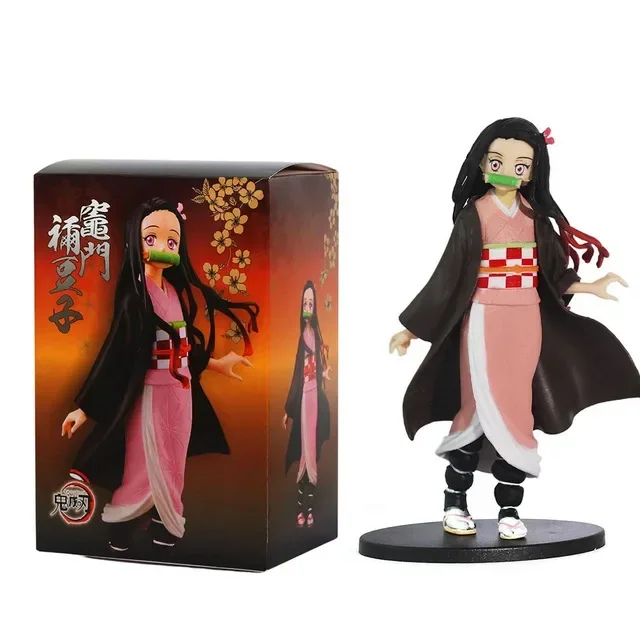 *** figurine de dessin animé demon slayer kimetsu no yaiba, kamado tanjirou, agatsuma zenitsu nezuko warrior, jouets modèles en pvc *** figurine de dessin animé demon slayer kimetsu no yaiba, kamado tanjirou, agatsuma zenitsu nezuko warrior, jouets modèles en pvc