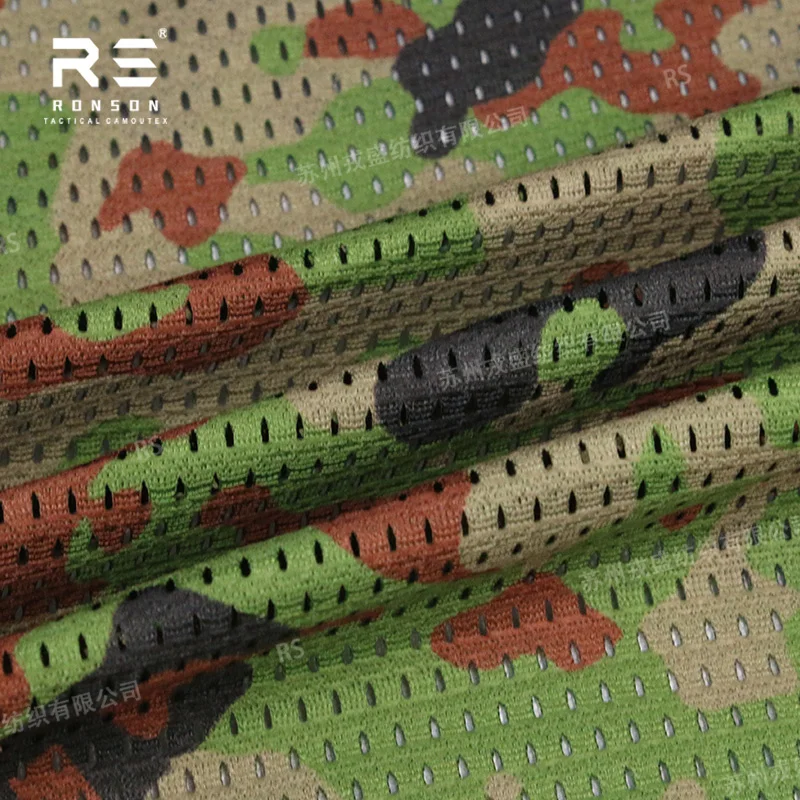 tissu en maille 120gsm, tissu de camouflage japonais, tricot tactique, maille pour imprimé tissu en maille 120gsm, tissu de camouflage japonais, tricot tactique, maille pour imprimé