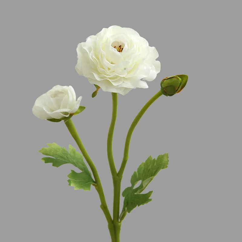 fleurs artificielles pour la décoration de la maison, fleurs de salon, ornements de table à manger, fête de mariage, floral, 3 têtes, 10 pièces fleurs artificielles pour la décoration de la maison, fleurs de salon, ornements de table à manger, fête de mariage, floral, 3 têtes, 10 pièces
