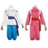 costume de cosplay anime pour enfants et adultes, kimono rose takino chihiro show kamikakushi, costumes de fête d'halloween pour femmes et filles
