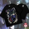 anime japonais manga jujutsu kaisen graphique t shirt femmes hommes surdimensionné cadeau pour les fans d'anime à manches courtes femme mâle vêtements