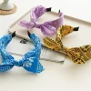 bandeau de sauna paisley bandana pour femmes, nœud noué haut, bandeaux d'oreille de lapin mignons, turban enveloppant de sauna, accessoires pour filles, mode