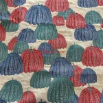 Tissu de broderie jacquard à motif de citrouille, pour robe, sac de jupe, bricolage de vêtements faits à la main, tissu de couture, tissu de créateur Tissu de broderie jacquard à motif de citrouille, pour robe, sac de jupe, bricolage de vêtements faits à la main, tissu de couture, tissu de créateur