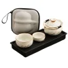 plateau à thé en plastique pour cérémonie, plateau de drainage rectangulaire en céramique, décoration européenne gongfu bandeja decorativa centro de mesa
