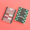 demon slayer : couverture mate kimetsu no yaiba, carnet tanjiro kamado, marchandise anime, journal étudiant simple et à la mode