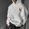 demon slayer – pull à capuche pour hommes, kyojuro rengoku, anime japonais, printemps et automne, tenue parent enfant à manches longues pour garçons