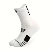 chaussettes d'équipage athlétiques confortables pour hommes, coussin de performance, adaptées aux sports de plein air, 3 paires