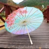 parapluie en tissu de soie pour éventail de 56cm, 10 couleurs, accessoire de danse, style antique chinois, parapluie classique de style japonais