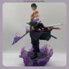 statue de pose debout roronoa zoro, 32cm, une pièce, modèle animé, figurine pour collection de cadeaux d'anniversaire