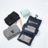 style japonais snap pliant trousse de toilette crochet voyage d'affaires articles de toilette sac de rangement haute qualité sac cosmétique voyage fourre tout сумка