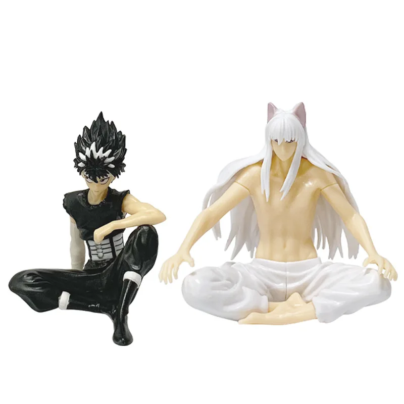 yuyu hakusho – figurine de dessin animé à plusieurs rôles, position assise, modèle de collection pour garçons, décoration de bureau, jouets d'ornement, cadeaux yuyu hakusho – figurine de dessin animé à plusieurs rôles, position assise, modèle de collection pour garçons, décoration de bureau, jouets d'ornement, cadeaux