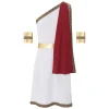 robe grecque des prhub pour hommes, dieu gladiateur kokor, olympiques cosplay, roi romain, prince toge, manches, poignées romaines, manchette amovible