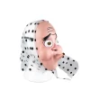masque facial en latex anime demon slayer pour adultes, accessoire de cosplay, personnalisé, fête d'halloween, haganetsuka, hotaru kimetsu no yaiba, tim ade