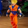 figurines de la série dragon ball shf, son goku daoist, robe, uniformes orange bleu, costume d'entraînement, vêtements, accessoires, jouets cadeaux, en stock