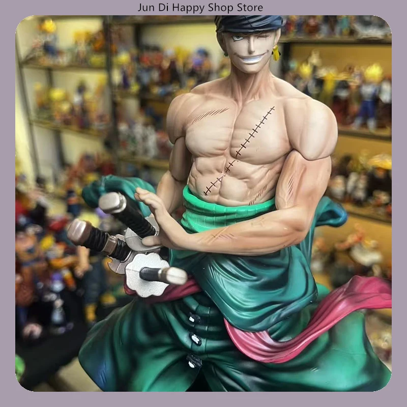  one piece roronoa zoro expression souriante préparation à dessiner épée 28 cm debout pose anime figure statue décoration de bureau gi one piece roronoa zoro expression souriante préparation à dessiner épée 28 cm debout pose anime figure statue décoration de bureau gi