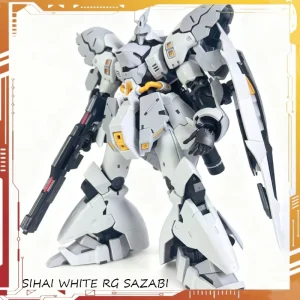 Sihai KO RG blanc Sazabi MSN-04 figurine 1/144 échelle assemblage modèle Kit U.C.0093 Anime FIgures cadeau d’anniversaire Sihai KO RG blanc Sazabi MSN-04 figurine 1/144 échelle assemblage modèle Kit U.C.0093 Anime FIgures cadeau d’anniversaire