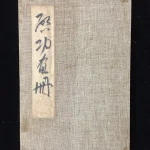 Calligraphie et peinture chinoise Vintage, Album dessiné à la main, peinture en bambou par Qi Gong