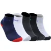 chaussette en coton pour hommes sport respirant doux lettre mode baskets haute élastique moyen tube bas serviette sox été course