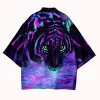kimono imprimé japonais pour femmes, vêtements d'été, streetwear asiatique, cardigan, chemise, robe haori, 31204
