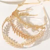 Diadèmes de feuilles d’olive dorées vintage, couronne de patients, coiffure de mariage, bijoux de cheveux de mariées, bandeau pour femmes, accessoire de cheveux Diadèmes de feuilles d’olive dorées vintage, couronne de patients, coiffure de mariage, bijoux de cheveux de mariées, bandeau pour femmes, accessoire de cheveux
