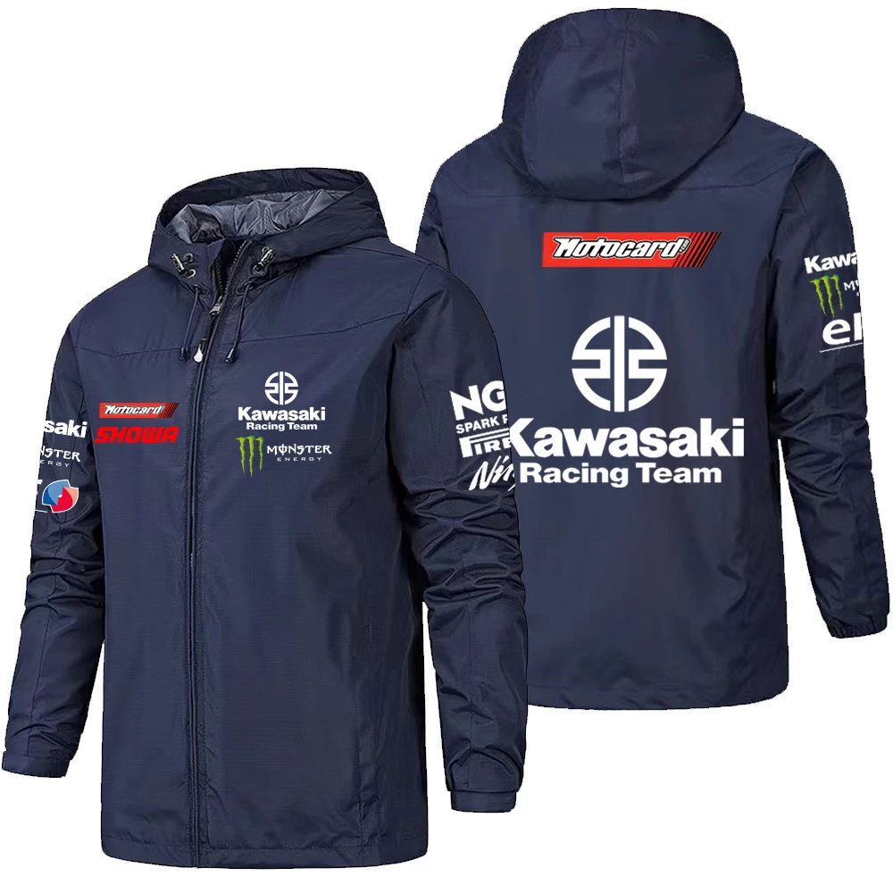 kawasaki moto course même style submachine veste lourde moto équitation veste mode tendance coupe vent veste kawasaki moto course même style submachine veste lourde moto équitation veste mode tendance coupe vent veste
