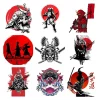 Autocollant japonais Ronin Bushido, décalcomanie en vinyle samouraï Kokor, décoration de protection solaire anti-rayures pour fenêtres de camping-car