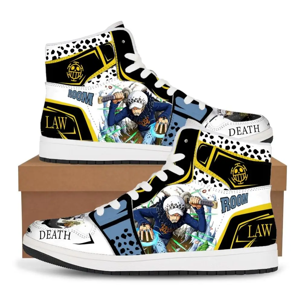 one piece anime luffy zoro baskets chaussures décontractées chaussures de basket ball dessin animé impression confortable surdimensionné chaussures plates cadeau d'anniversaire one piece anime luffy zoro baskets chaussures décontractées chaussures de basket ball dessin animé impression confortable surdimensionné chaussures plates cadeau d'anniversaire