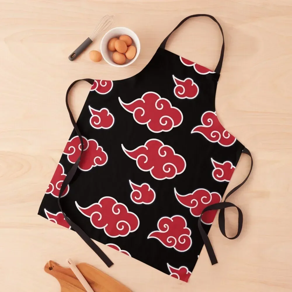 tablier de répétition à motif akatsuki pour la cuisine, fournitures de cuisine, veste de chef de serveur pour hommes tablier de répétition à motif akatsuki pour la cuisine, fournitures de cuisine, veste de chef de serveur pour hommes