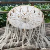 photos de hanfu fée parapluie décoratif cos accessoires ancien vent streamer parapluie ancien transparent ancien parapluie parasol