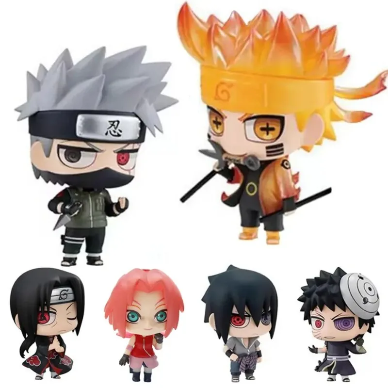 Figurine Anime Naruto Kawaii, jouets pour enfants, Sasuke Uchiha, figurines d’action Itachi, jouet mignon pour enfants, loisirs Figurine Anime Naruto Kawaii, jouets pour enfants, Sasuke Uchiha, figurines d’action Itachi, jouet mignon pour enfants, loisirs