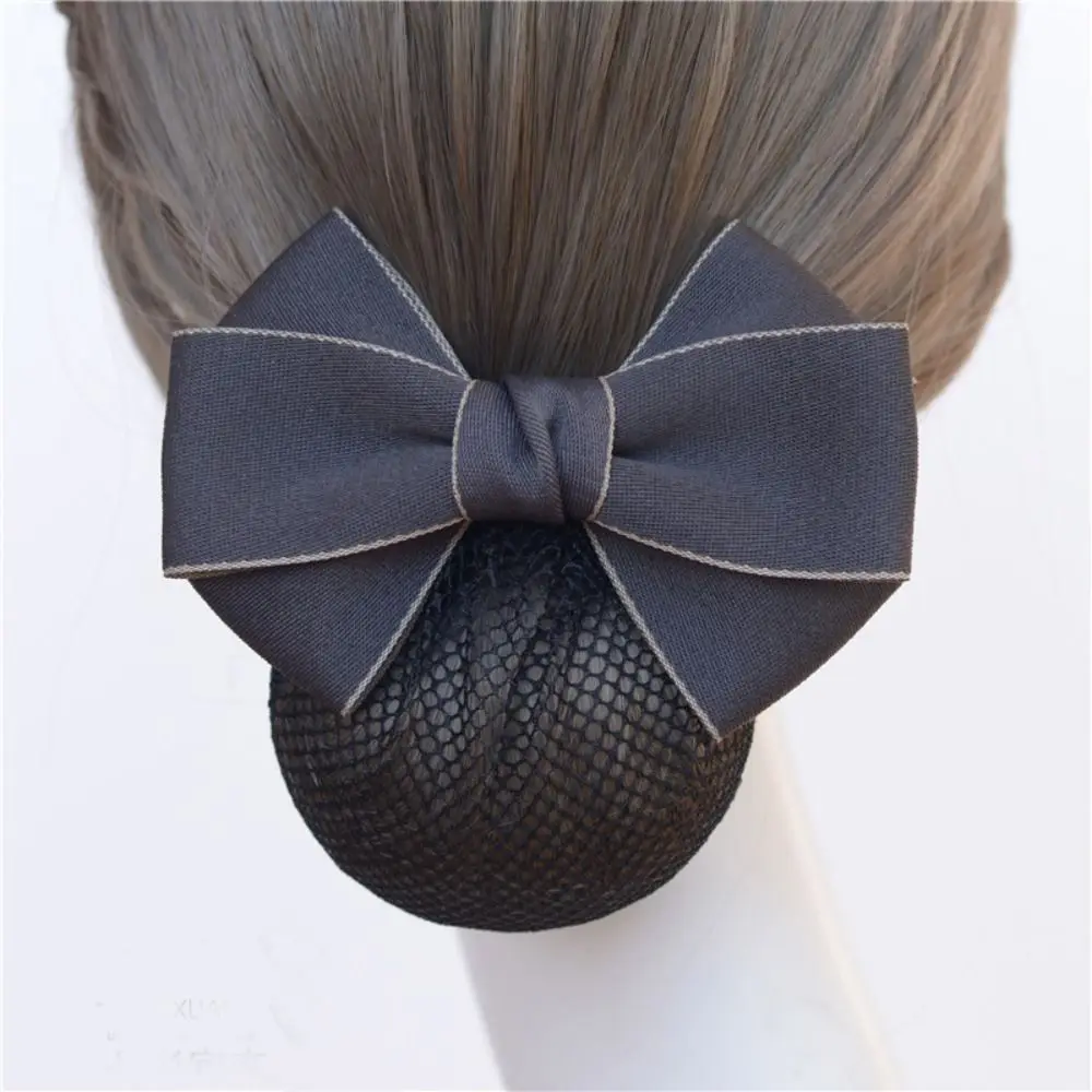 pince à cheveux avec nœud papillon en ruban élégant, style coréen, couvre chef, chignon, accessoires pour cheveux, barrette, couverture en filet pour cheveux, banque pince à cheveux avec nœud papillon en ruban élégant, style coréen, couvre chef, chignon, accessoires pour cheveux, barrette, couverture en filet pour cheveux, banque