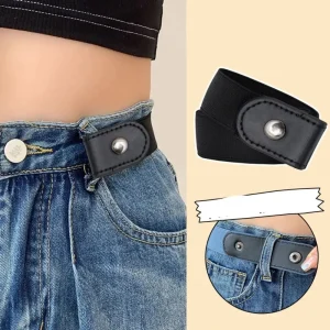 Ceinture artificiel astique Noire pour Femme, Décoration Japonaise, Stealth Free