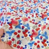 tissu en coton imprimé lapin de dessin animé, vêtements pour bébé, cheongsam, décoration de la maison, année du lapin, vêtements pour enfants