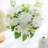 soie fleurs artificielles dahlia rose haute qualité festival de mariage couronne maison chambre jardin décoration bouquet de mariée arc diygift