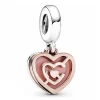 plaqué or rose grue lapin couronne breloque perles pendentif bracelets à faire soi même colliers pour femmes hommes fille bijoux accessoire ﻿