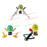Blocs de construction MOC, Mini figurine de samouraï masqué, modèle d’assemblage, décoration, personnage de télévision animé, ornement, jouet cadeau à collectionner Blocs de construction MOC, Mini figurine de samouraï masqué, modèle d’assemblage, décoration, personnage de télévision animé, ornement, jouet cadeau à collectionner