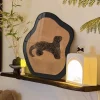 décoration de bureau rétro de style antique, peinture créative moderne, petit ornement, arrangement de table artistique simple, cadeau d'anniversaire