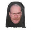 masque de kanye imprimé en 3d pour hommes et femmes, masque intégral en maille élastique, vêtements de sauna cosplay, cagoule à capuche hip hop fashion, chapeau, équipement de sauna, nouveau