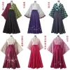Kamado Tanjirou Nezuko Kochou ShISA Bu Tomioka Giyuu Oke Roji Mitsuri Tsuyuri Oke Ao Cosplay Costume, Kimono fur s, Anime imbibé