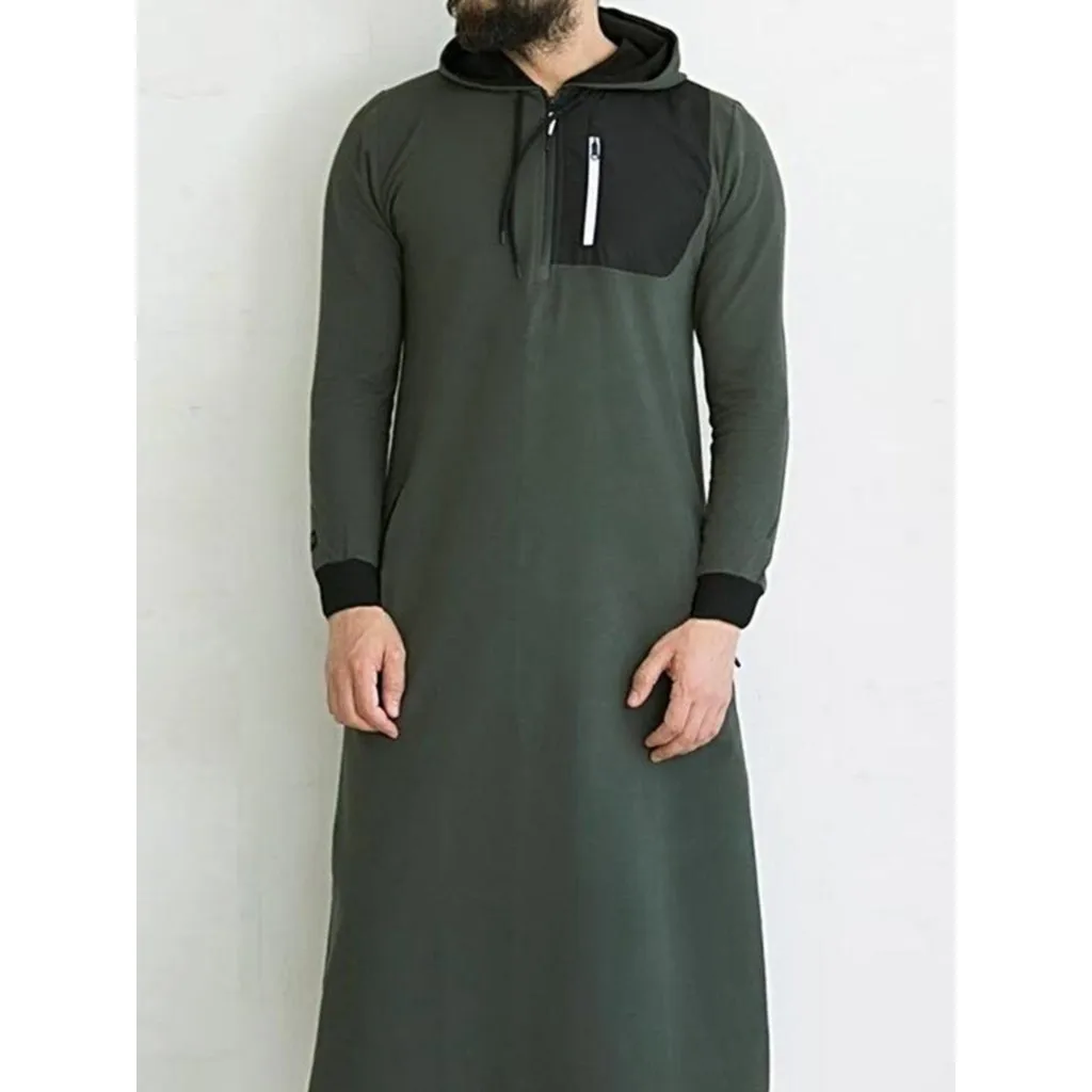 caftan arabe robe musulmane hommes jubba thobe à manches longues vêtements musulmans robe pour hommes longs sweats à capuche arabes caftan longue à capuche caftan arabe robe musulmane hommes jubba thobe à manches longues vêtements musulmans robe pour hommes longs sweats à capuche arabes caftan longue à capuche