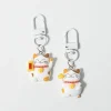 porte clés chat porte bonheur mignon, pendentif pour sac à dos, tentures, accessoires, cadeaux, nouvelle collection